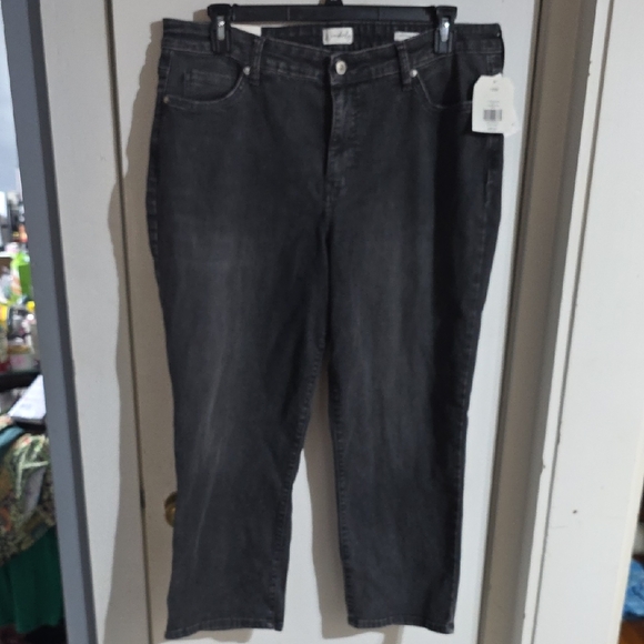 Wonderly Denim - Wonderly Washed Black Ankle Jeans
